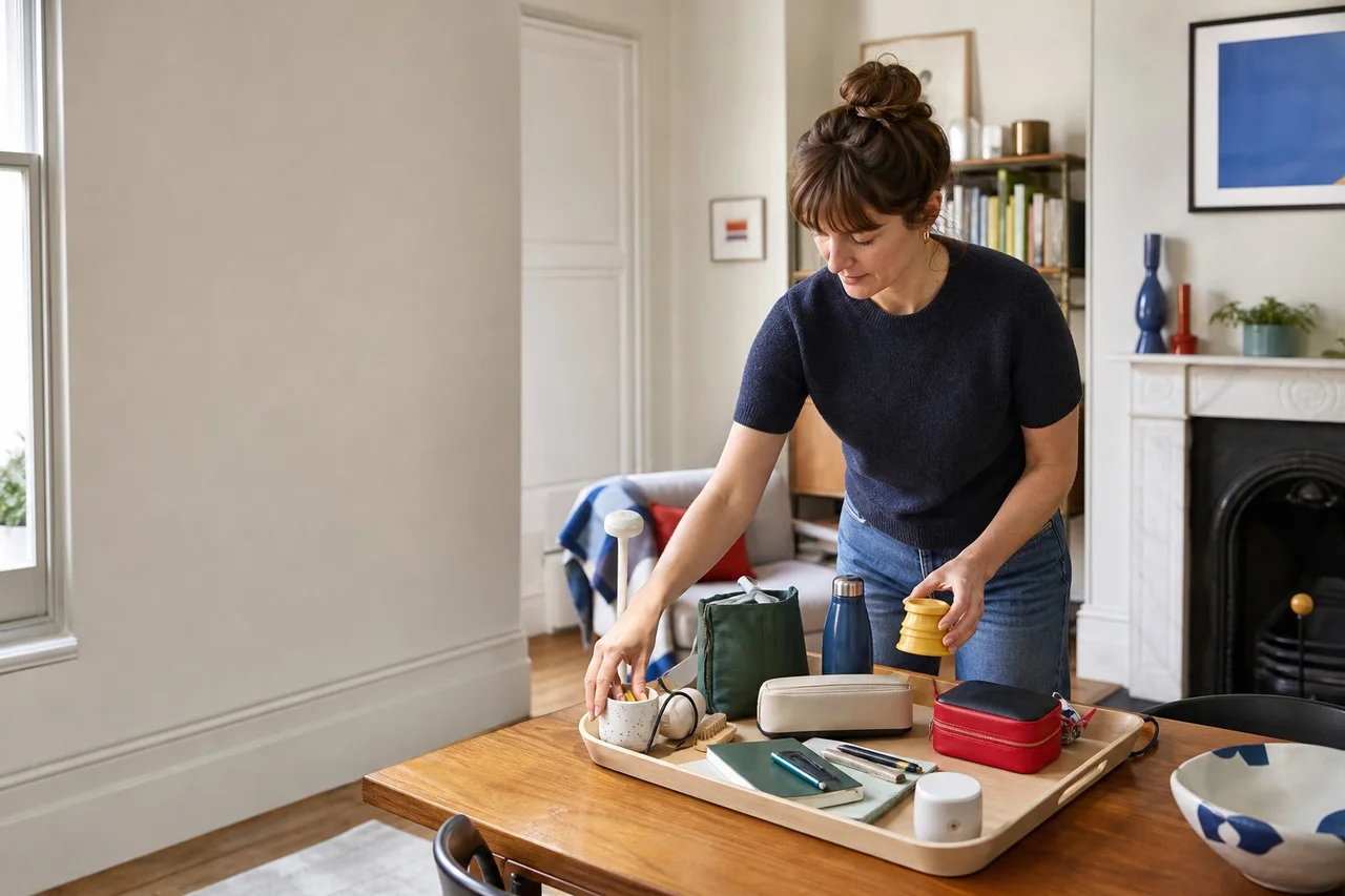 A bright home filled with useful everyday objects