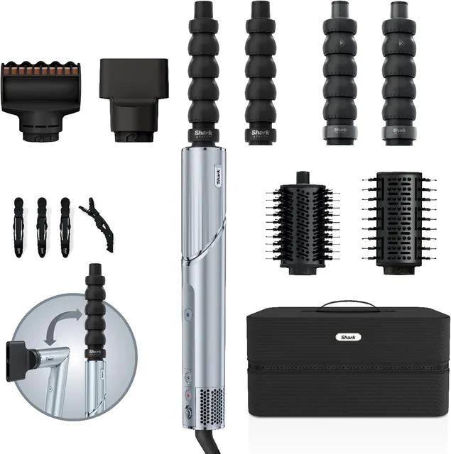 Vue principale de Shark FlexStyle HD476WHEU – Appareil de coiffage et sèche-cheveux 6-en-1